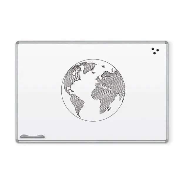 Presidential Trim Porcelain Steel Dry Erase Boards