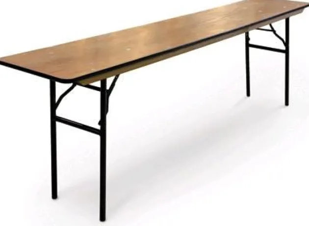 ProRent Plywood Folding Seminar Tables