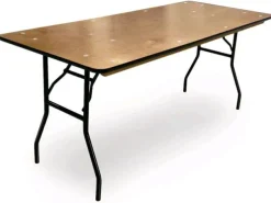 ProRent Plywood Folding Tables