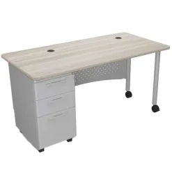Quick Ship Avid Single Pedestal Desk