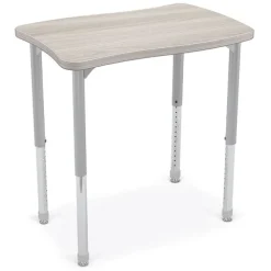 Quick Ship Creator Wavy Rectangle Desk