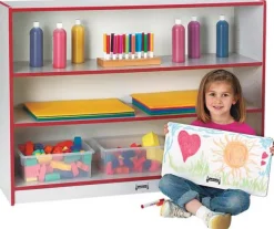Rainbow Accents Super-Sized Adjustable Bookcase