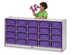 Rainbow Accents Tub Singles Cubbie Storage Units