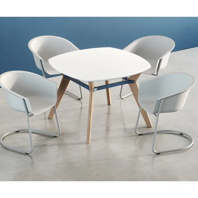 Rang Squircle Conference Table - 42'' Squircle x 42'' High