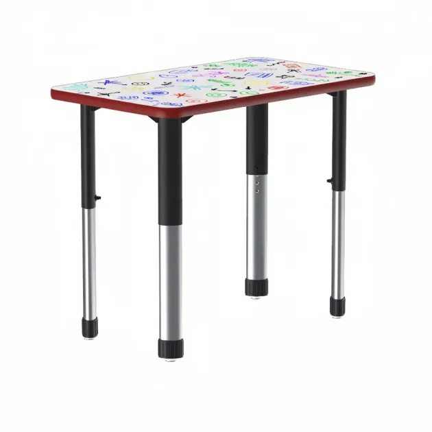 Rectangle Collaborative Student Desks