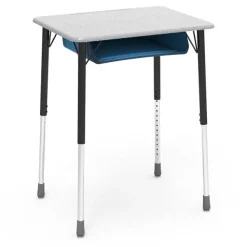 Rectangle Top Zuma Desk w/ book box