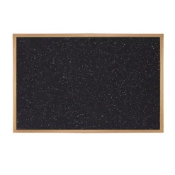 Recycled Rubber Bulletin Boards w/ Oak Frame