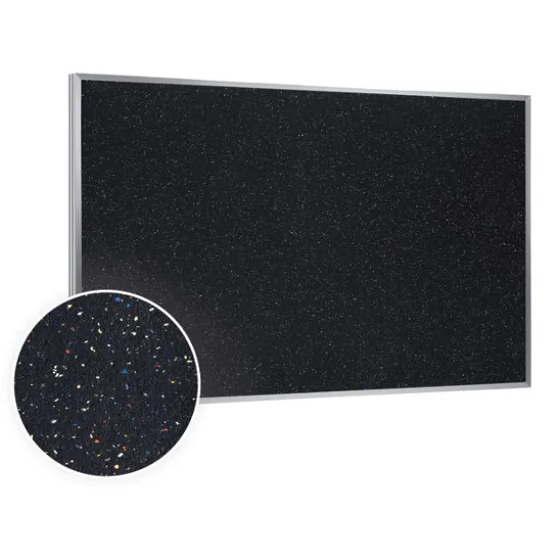 Recycled Rubber Bulletin Boards w/ Aluminum Frame