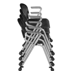Rico Stack Chair with Casters Package