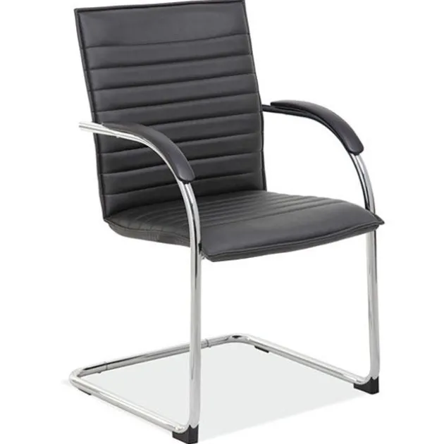 Ridge Collection Guest Chair w/ Sled Base
