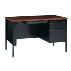 Right Hand Single Pedestal Desk - 48