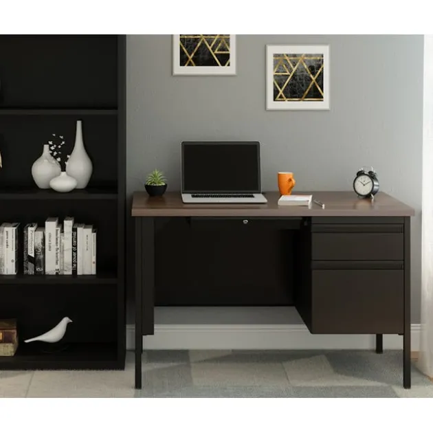 Right Hand Single Pedestal Desk - 48" W x 30" D