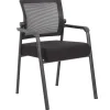 Round Conference Table Set with Four Task Chairs