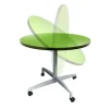 Round Dry Erase Nest and Fold Counter Height Café Tables