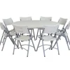 Round Folding Table & Plastic Folding Chair Packages
