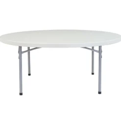 Round Plastic Resin Banquet Folding Tables