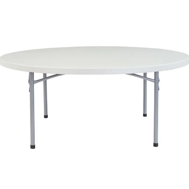 Round Plastic Resin Banquet Folding Tables
