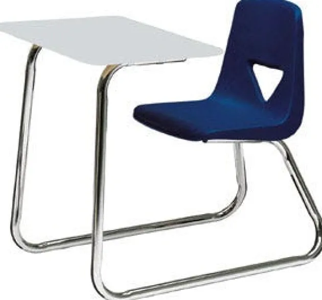 627SB Series Sled Base Combo Desks