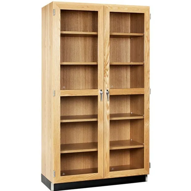 Science Storage Cabinet with Glass Doors