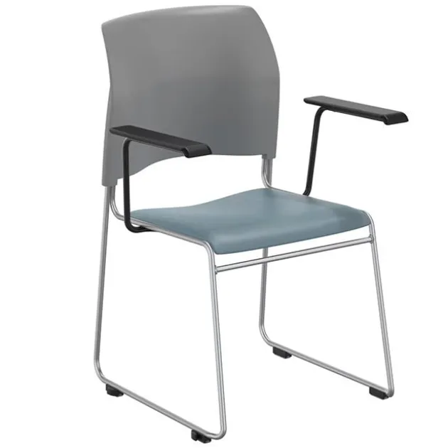 8700 Series Cafetorium Plush Vinyl Arm Chair