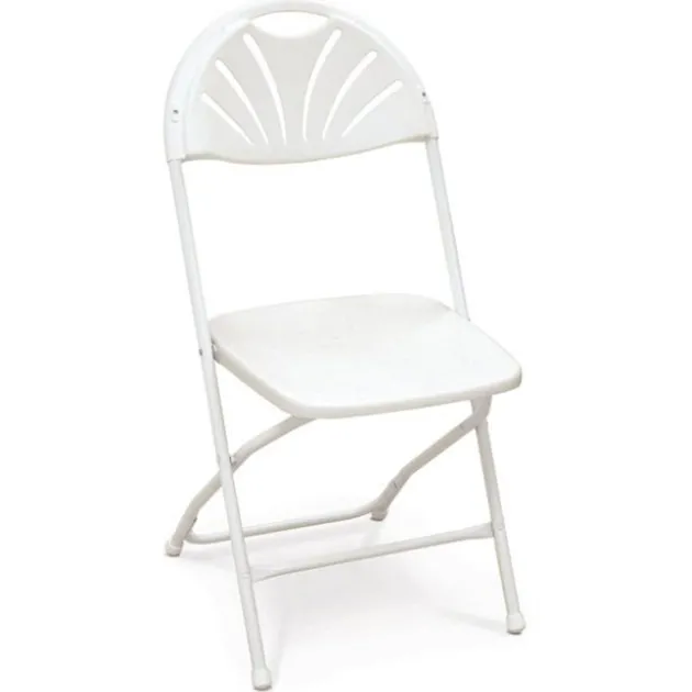 Series 5 Dining Height Folding Chair w/ Fan Back