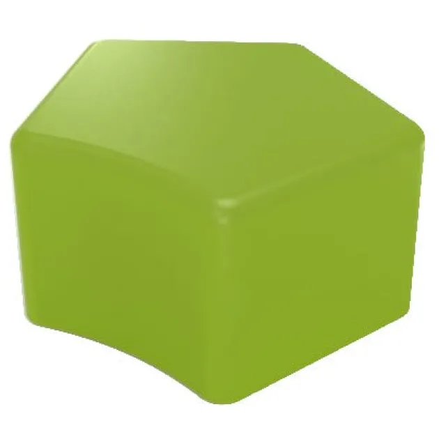 Session Curved Pentagon Plastic Stools