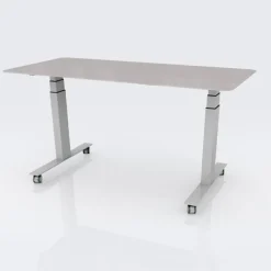 Sit to Stand Glass Dry Erase Writable Table