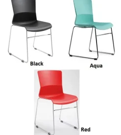 Sled Base Plastic Stack Chair