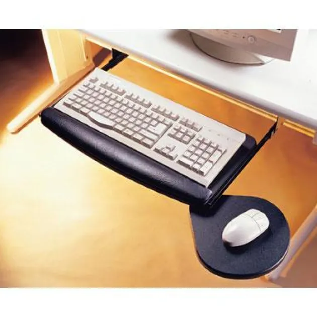 Sliding Keyboard Tray - Black