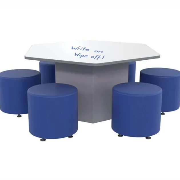 Sonik Hexagon Table & Soft Seating Packages