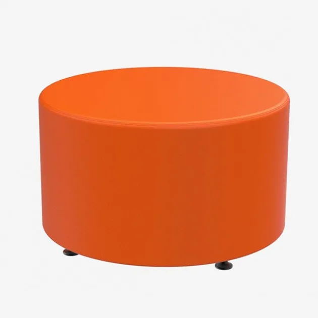 Sonik Round Ottoman- 18'' H