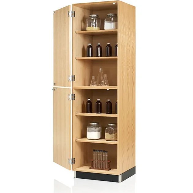 Split Level Science Storage Cabinets