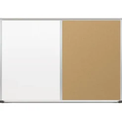 Split Vision Combination Markerboard & Corkboard
