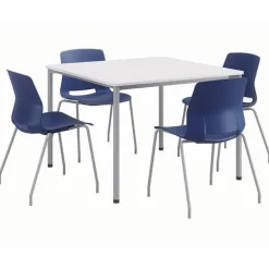 Spright Table & Lola Chair Set w/ Glides