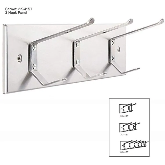 Stainless Steel Wall Coat Racks