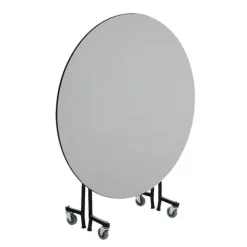 Standing Height EZ-Tilt Round Mobile Cafeteria Table (48'')