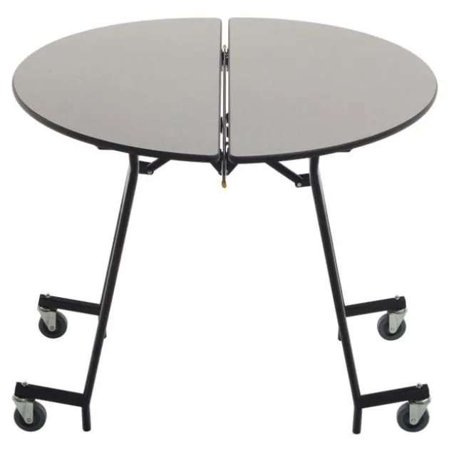 Standing Height Round Mobile School Cafeteria Tables