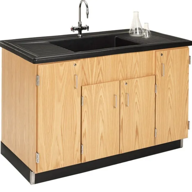 Stationary Clean Up Sink with Polyolefin Top