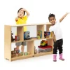 Storage Cabinet with Acrylic Back