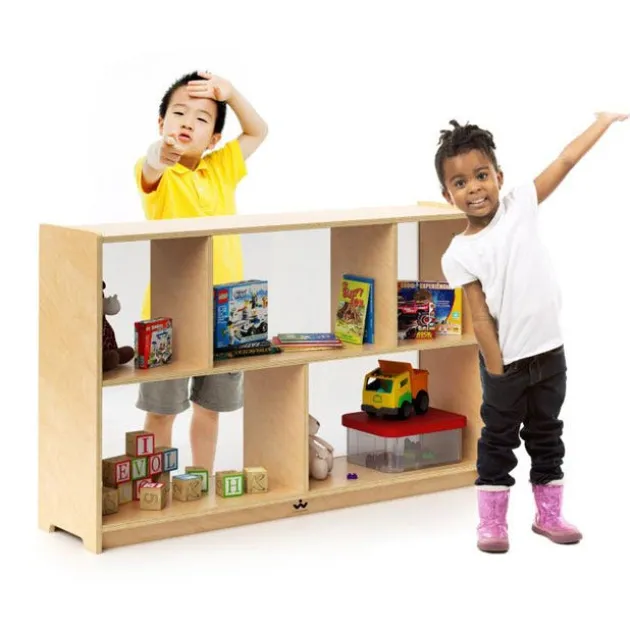 Storage Cabinet with Acrylic Back