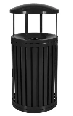 Streetscape Hampton Outdoor Trash Receptacle
