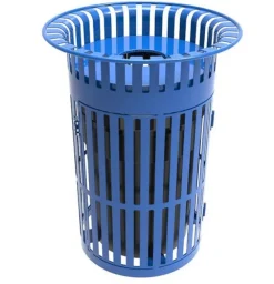 Swing Door Trash Receptacle