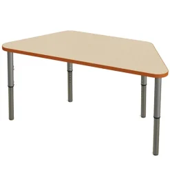 Synergy Collaborative Student Desk (36'' x 23'') Trapezoid