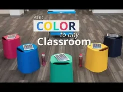 TailFin Plastic Stackable Stool Package