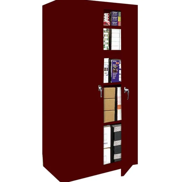 Takeover Storage Cabinet w/ Four Fixed Shelves (36" W x 18" D x 66" H)