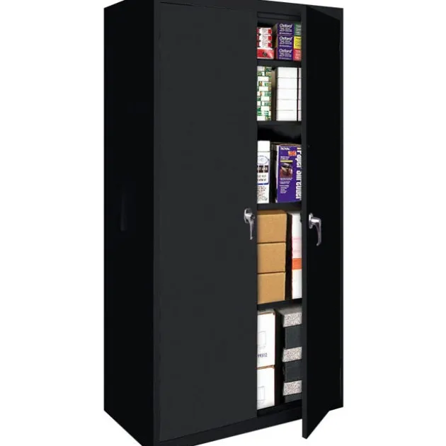Takeover Storage Cabinet w/ One Fixed Shelf & Three Adjustable Shelves (36" W x 18" D x 66" H)