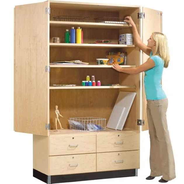 Tall Storage Cabinet w/ Drawers