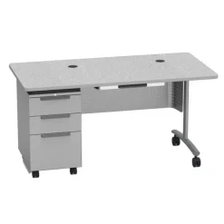 Textameter Rectangle Top Mobile Teacher Desk