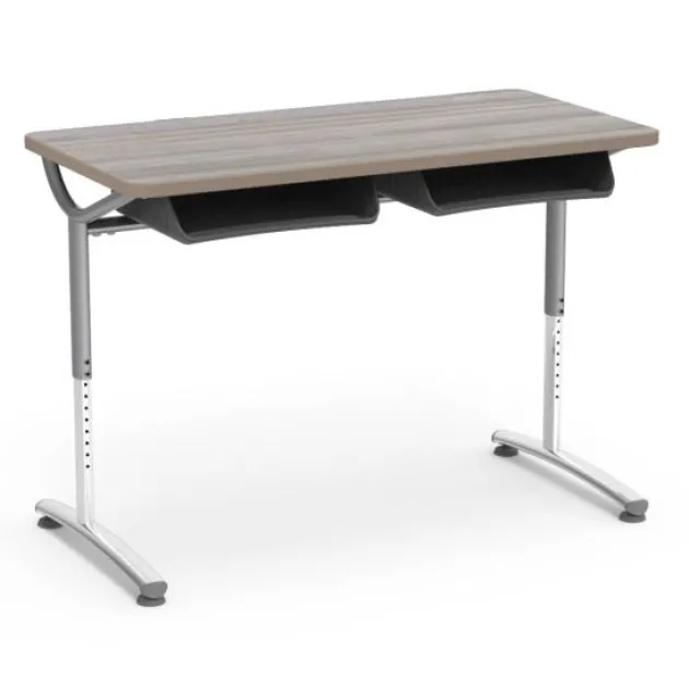 Text Double Open Front School Desk