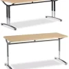Text Seminar Tables with Adjustable Height